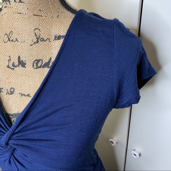 Dolan Anthropologie T-Shirt Twist Top Dress - Picture 8 of 12